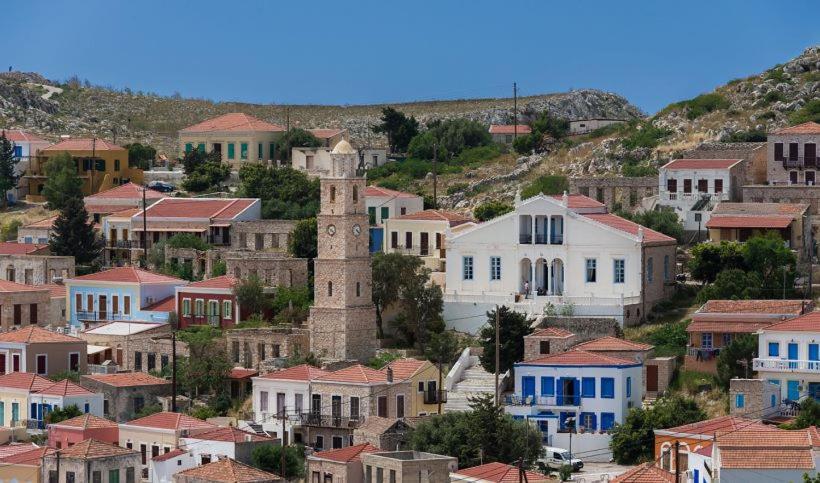 Occasus Room Comfort Chalki Town Exterior photo
